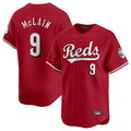 STECN C.Reds #9 Matt McLain Player Red Home Limited Stitched Jerseys