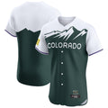 STECN C.Rockies Green City Connect Limited Elite Home Blank Player Stitched Jerseys