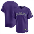 STECN C.Rockies Purple Limited Home Blank Player Stitched Jerseys
