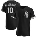STECN C.White Sox #10 Chase Meidroth Player Black Limited Elite Home Stitched Jerseys