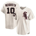STECN C.White Sox #10 Chase Meidroth Player Cream Cooperstown Collection Limited Home Stitched Jerseys