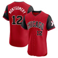 STECN C.White Sox #12 Colson Montgomery Player Red City Connect Limited Elite Home Stitched Jerseys