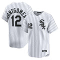 STECN C.White Sox #12 Colson Montgomery Player White Stripe Limited Home Stitched Jerseys