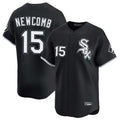 STECN C.White Sox #15 Sean Newcomb Player Black Limited Home Stitched Jerseys