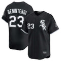 STECN C.White Sox #23 Andrew Benintendi Player Black Home Game Stitched Jerseys