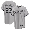 STECN C.White Sox #23 Andrew Benintendi Player Gray Home Game Stitched Jerseys