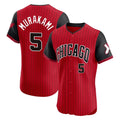 STECN C.White Sox #5 Munetaka Murakami Player Red City Connect Limited Elite Home Stitched Jerseys