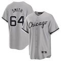 STECN C.White Sox #64 Shane Smith Player Gray Home Game Stitched Jerseys