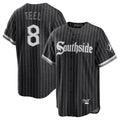 STECN C.White Sox #8 Kyle Teel Player Black City Connect Home Game Stitched Jerseys