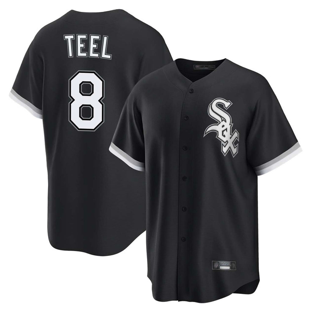 STECN C.White Sox #8 Kyle Teel Player Black Home Game Stitched Jerseys