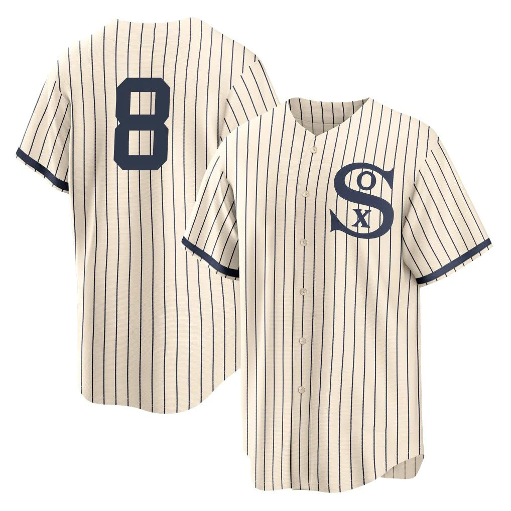 STECN C.White Sox #8 Kyle Teel Player Cream Field of Dreams Home Game Stitched Jerseys