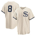 STECN C.White Sox #8 Kyle Teel Player Cream Field of Dreams Home Game Stitched Jerseys