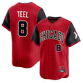 STECN C.White Sox #8 Kyle Teel Player Red City Connect Limited Home Stitched Jerseys