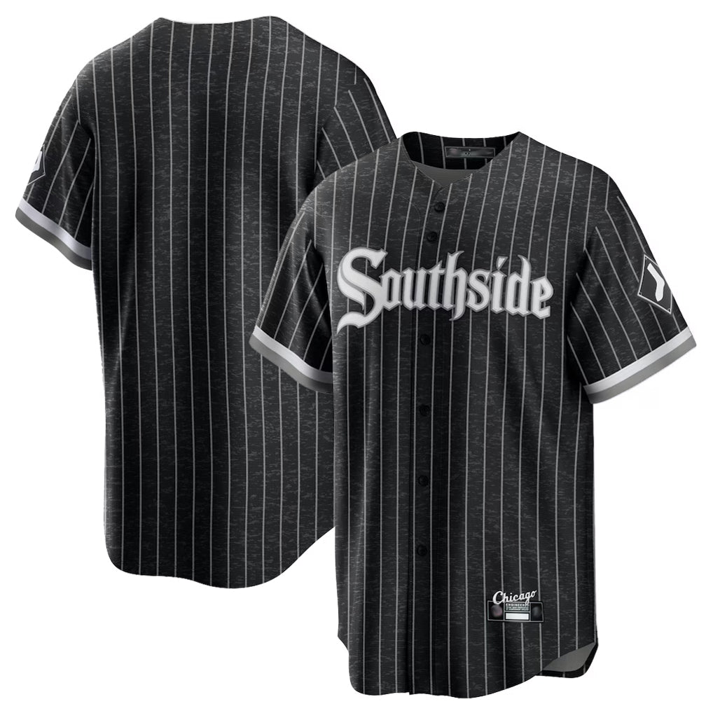 STECN C.White Sox ## White Sox Blank Player Black City Connect Home Game Stitched Jerseys