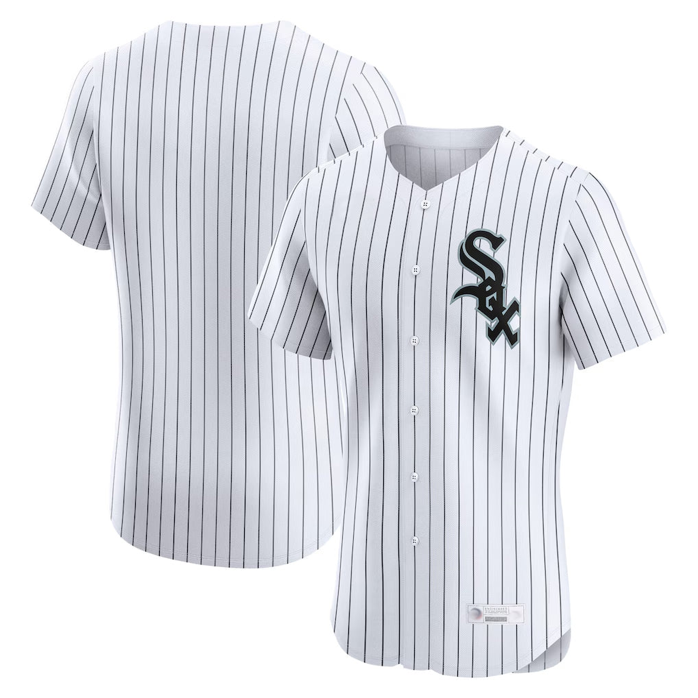 STECN C.White Sox ## White Sox Blank Player White Limited Elite Home Stitched Jerseys