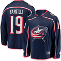 STECN CB.Jackets #19 Adam Fantilli Navy Home Premium Jersey