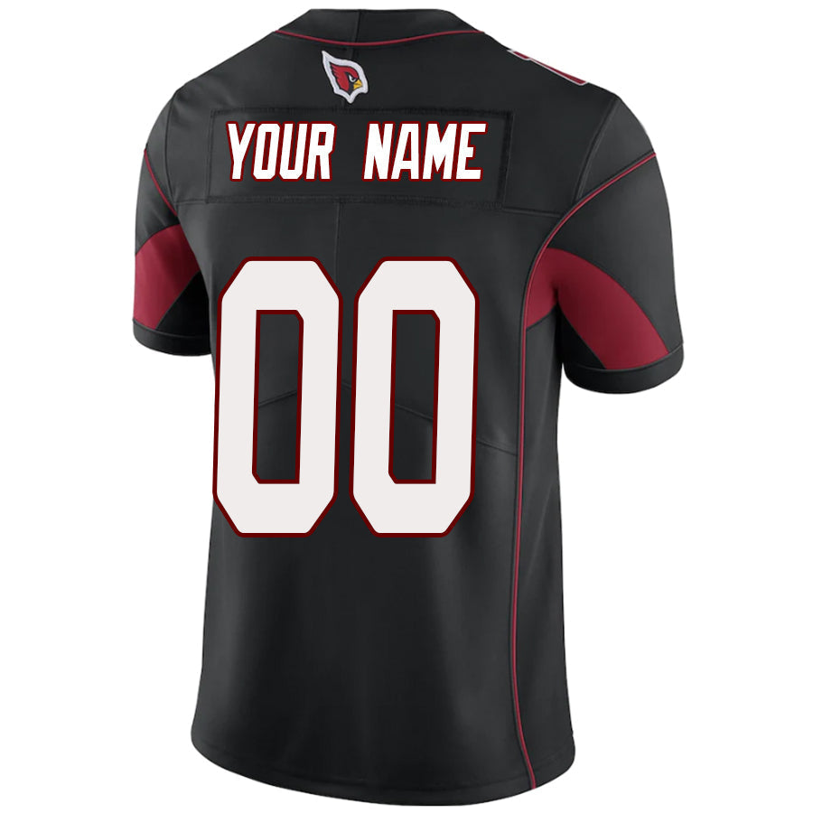 STECN Custom A.Cardinal Black Vapor Limited Elite Stitched Jerseys