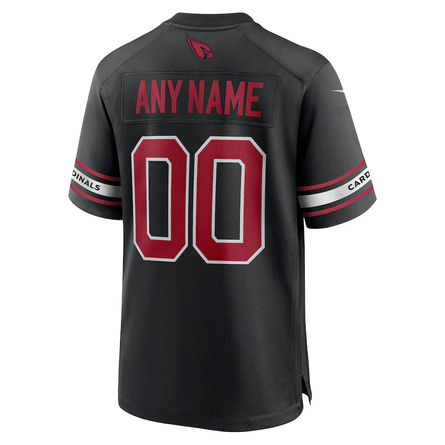 STECN Custom A.Cardinals Black Replica Alternate Game Stitched Jerseys