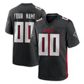 STECN Custom A.Falcons Black Home Game Any Name & Numbers Stitched Jerseys