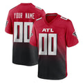 STECN Custom A.Falcons Red Limited Home Game Any Name & Numbers Stitched Jerseys