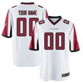 STECN Custom A.Falcons White Game Stitched Jerseys