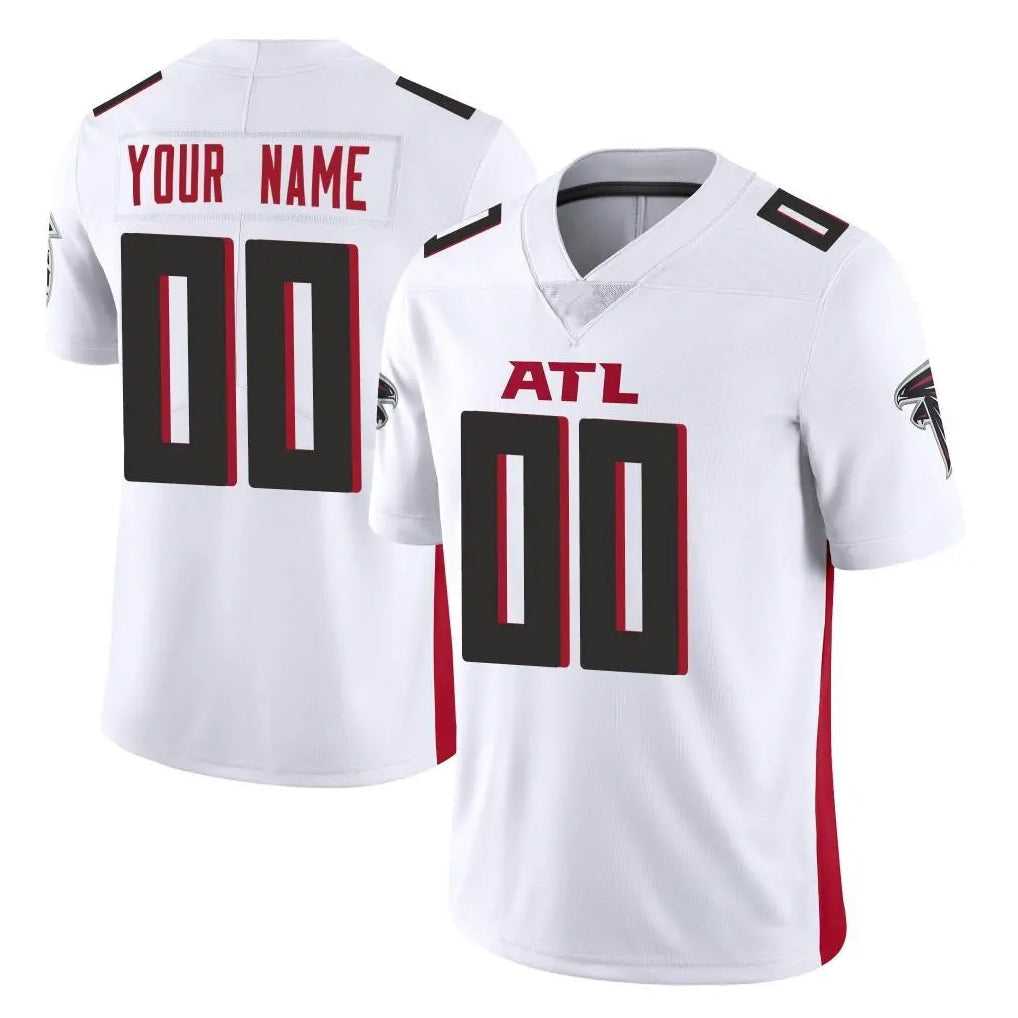 STECN Custom A.Falcons White Vapor Untouchable Limited Home Game Any Name & Numbers Stitched Jerseys