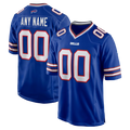 STECN Custom B.Bills Royal Royal Game Stitched Jerseys