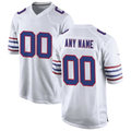 STECN Custom B.Bills White Alternate Game Stitched Jerseys