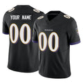 STECN Custom B.Ravens Black Vapor F.U.S.E. Limited Game Any Name & Numbers Stitched Jerseys