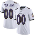 STECN Custom B.Ravens White Vapor F.U.S.E. Limited Stitched Jerseys