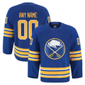 STECN Custom B.Sabres Royal Home Authentic Pro Stitched Jerseys