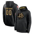 STECN Custom C.Bengals Black Salute to Service Pullover Hoodies Any Name & Numbers Stitched Jerseys