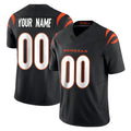 STECN Custom C.Bengals Black Vapor F.U.S.E. Limited Home Game Any Name & Numbers Stitched Jerseys