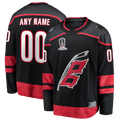STECN Custom C.Hurricanes Black 2026 Stanley Cup Champions Home Breakaway Custom Stitched Jerseys