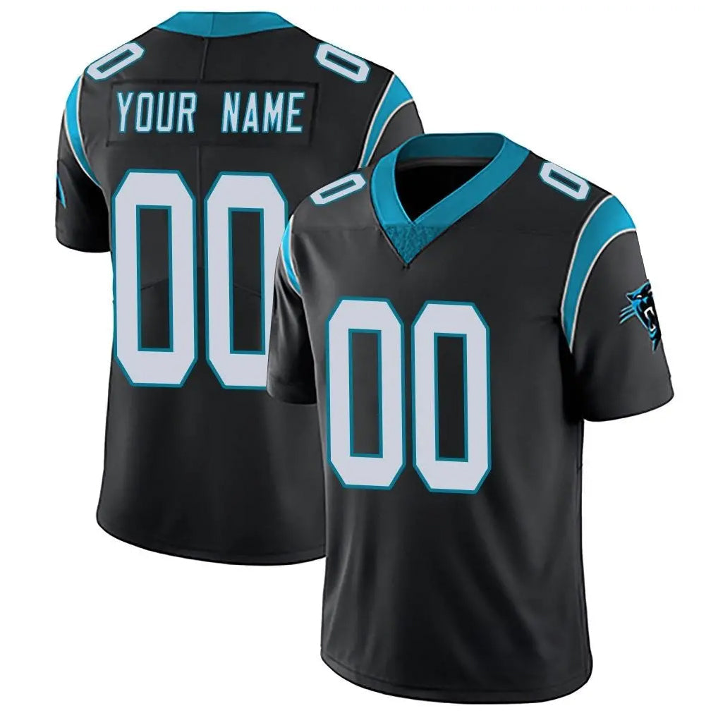 STECN Custom C.Panthers Black Vapor Untouchable Limited Game Any Name & Numbers Stitched Jerseys