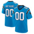 STECN Custom C.Panthers Blue Home Game Any Name & Numbers Stitched Jerseys