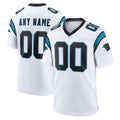 STECN Custom C.Panthers White Home Game Any Name & Numbers Stitched Jerseys