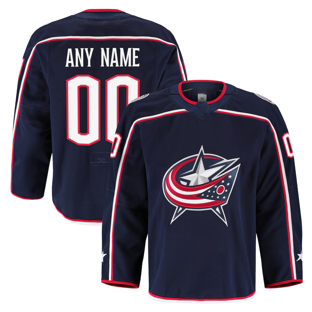 STECN Custom CB.Jackets Navy Home Authentic Pro Jersey