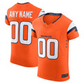 STECN Custom D.Broncos Vapor F.U.S.E. Elite Orange Stitched Jerseys