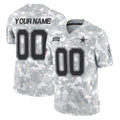 STECN Custom D.Cowboys Arctic Camo Salute to Service Limited Home Game Any Name & Numbers Stitched Jerseys
