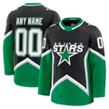 STECN Custom D.Stars Black Alternate Premium Jerseys