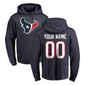 STECN Custom H.Texans Navy Pro Line Pullover Hoodie Limited Game Any Name & Numbers Stitched Jerseys