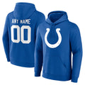 STECN Custom IN.Colts Royal Pullover Hoodie Limited Any Name & Numbers Stitched Jerseys