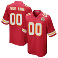 STECN Custom KC.Chiefs Red Home Game Any Name & Numbers Stitched Jerseys