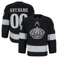 STECN Custom LA.Kings Black Alternate Authentic Pro Jerseys