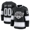 STECN Custom LA.Kings Black Home Premium Jerseys