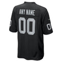 STECN Custom LV.Raiders Black Home Game Stitched Jersey
