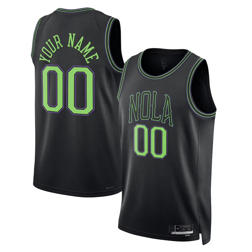 STECN Custom NO.Pelicans hite Swingman Stitched Jerseys- Association Edition