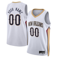 STECN Custom NO.Pelicans Black 2025-2026 City Edition Swingman Stitched Jerseys