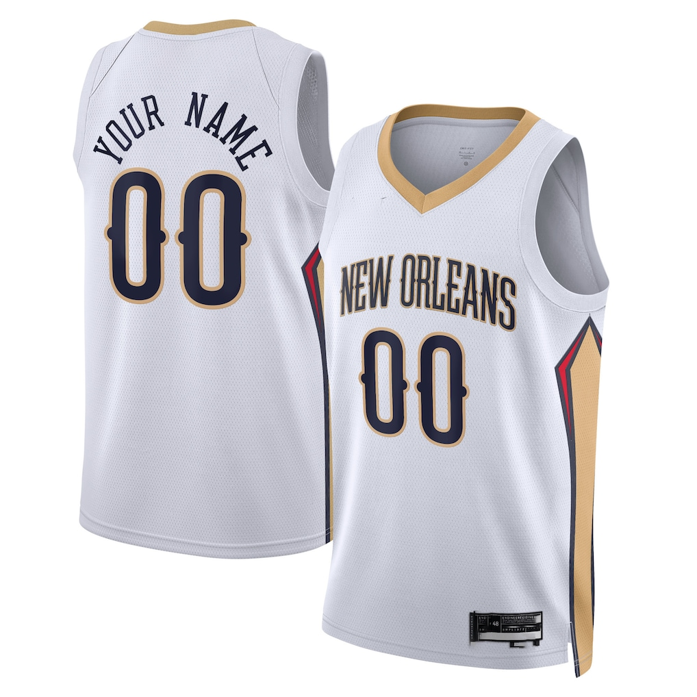 STECN Custom NO.Pelicans Black 2025-2026 City Edition Swingman Stitched Jerseys
